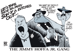 THE JIMMY HOFFA JR GANG,  by Randy Bish
