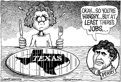 TEXAS HUNGER by Monte Wolverton