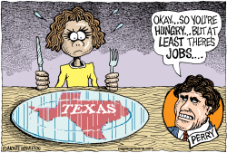 TEXAS HUNGER  by Monte Wolverton