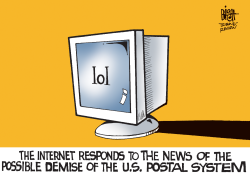 INTERNET AND THE POSTAL SERVICE,  by Randy Bish