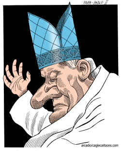POPE JOHN PAUL- by Arcadio Esquivel