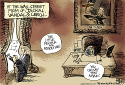 VIEW FROM WALL STREET by Pat Bagley