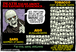  COMPARING EPIDEMICS by Monte Wolverton