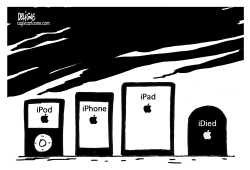 STEVE JOBS DIED by Frederick Deligne