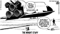 THE WRIGHT STUFF by Jeff Parker