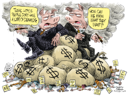 OCCUPY WALL STREET  by Daryl Cagle