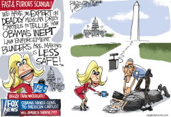 FAST AND FURIOUS FAIL  by Pat Bagley