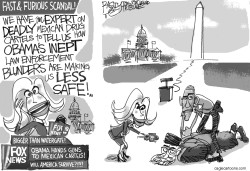 FAST AND FURIOUS FAIL by Pat Bagley