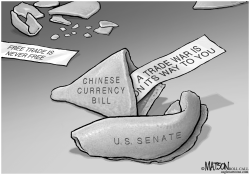 CHINA SANCTIONS FORTUNE COOKIE by R.J. Matson