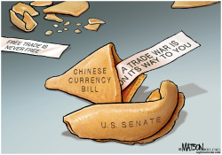 CHINA SANCTIONS FORTUNE COOKIE- by R.J. Matson