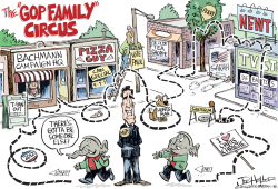 GOP FAMILY CIRCUS by Joe Heller