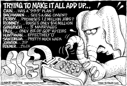 GOP NUMBER CRUNCHING by Monte Wolverton