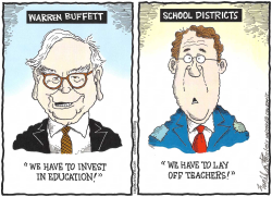 INVEST IN EDUCATION by Bob Englehart