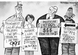 THE 99 PER CENT by Pat Bagley