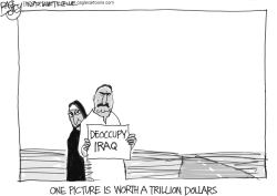A HANDFUL OF DUST by Pat Bagley