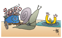 RESCUE OF EURO TOO SLOW by Arend Van Dam