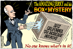 LOCAL-CA AMAZING JERRY AND HIS BOX O MYSTERY  by Monte Wolverton
